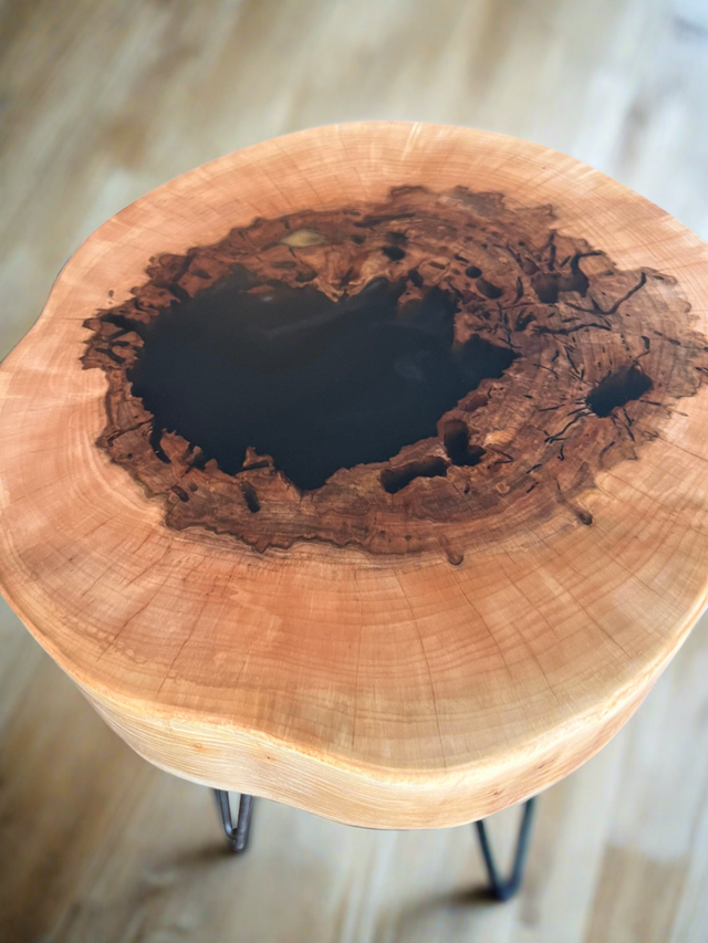 Maple Cloud End Table