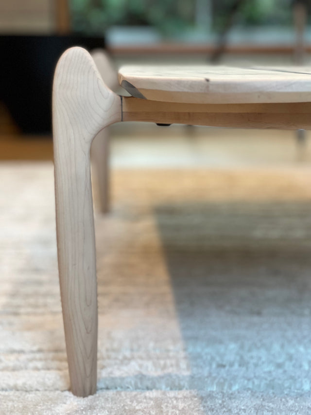 Spalted Maple & Black Epoxy Coffee Table