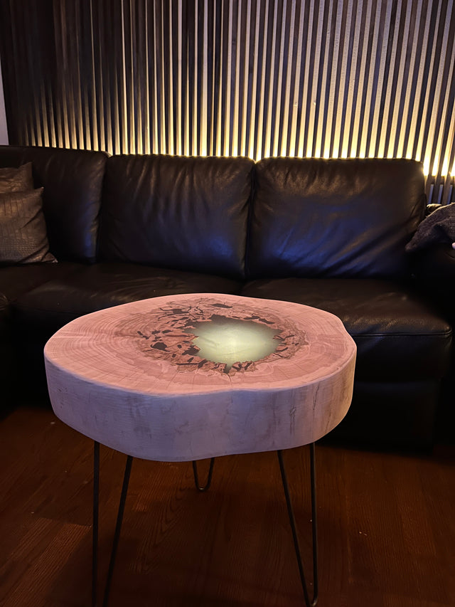 Maple Cloud End Table